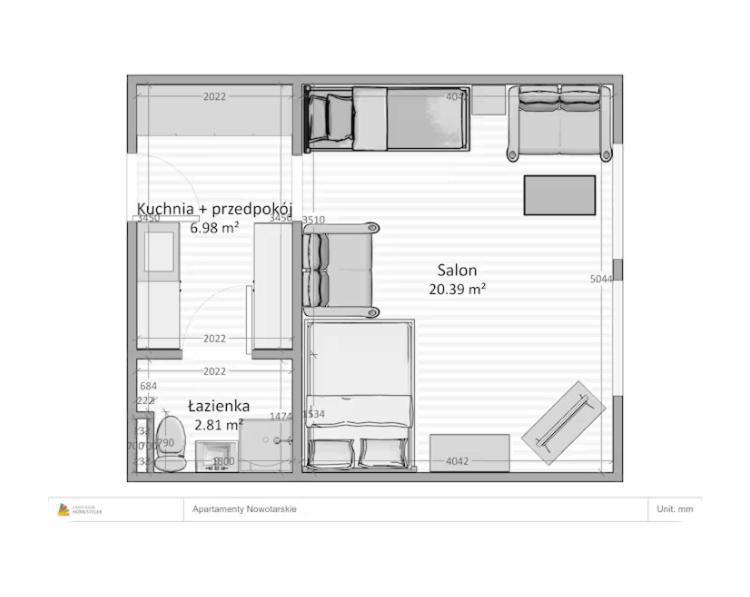 Apartament Nowotarski Закопане Экстерьер фото